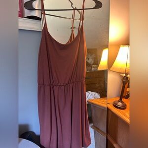 Old Navy Rust Sleeveless Dress